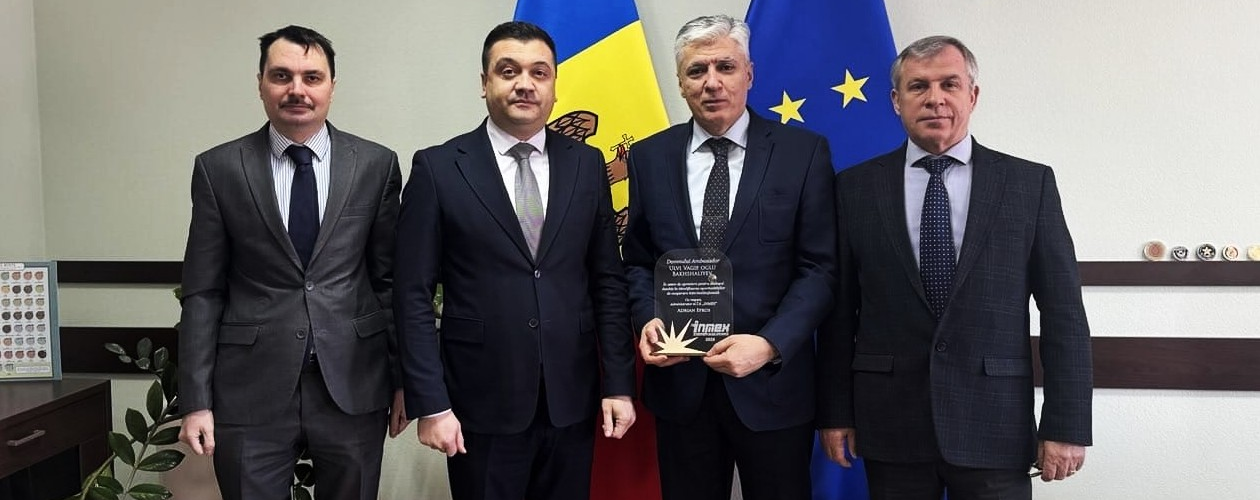 Întrevedere de curtoazie la Î.S. „INMEX” cu Ambasadorul Republicii Azerbaidjan în Republica Moldova